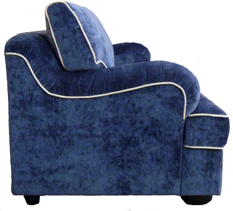Диван-кровать Хилтон синего цвета 