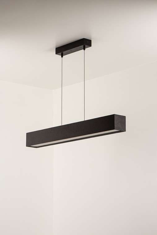 Подвесной светильник Mid Century Черный шпон + Алиса