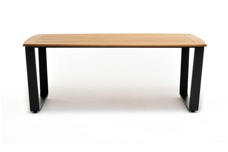 Обеденный стол Aura 200 бежевого цвета