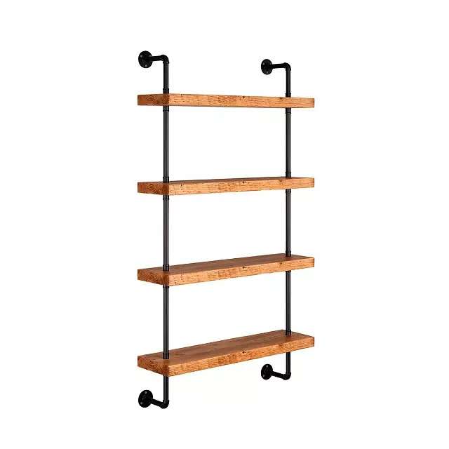 Полка Pipe 75x130 светло-коричневого цвета