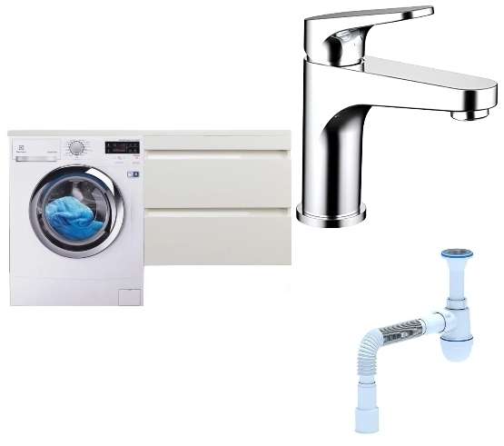 Комплект: Тумба с раковиной Даллас