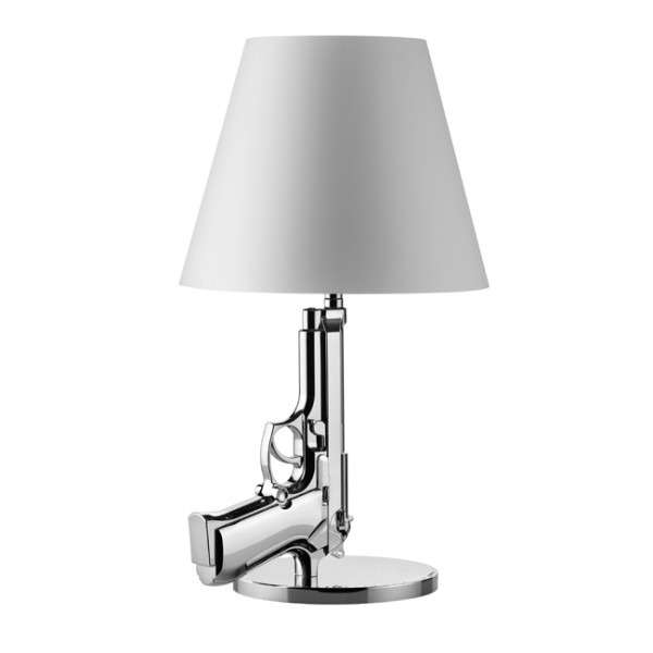 Настольная лампа Flos - Bedside Gun Silver 