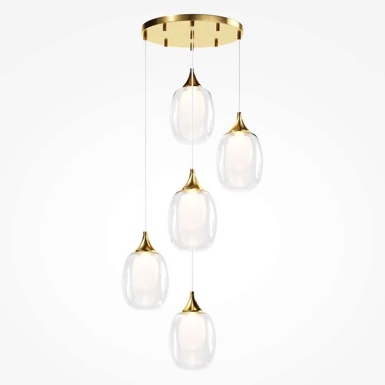 Подвесной светильник Maytoni MOD016PL-05BS Aura Modern