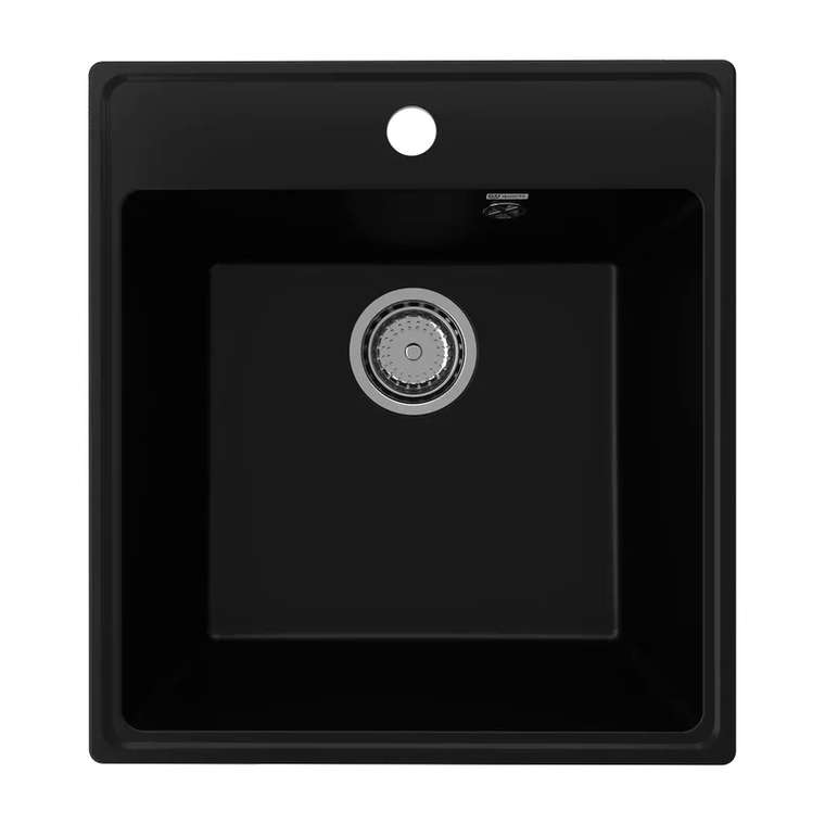 Кухонная мойка Ulgran Quartz Forte 460-07, уголь