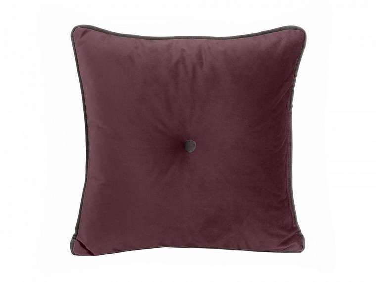 Подушка декоративная Pretty бордового цвета