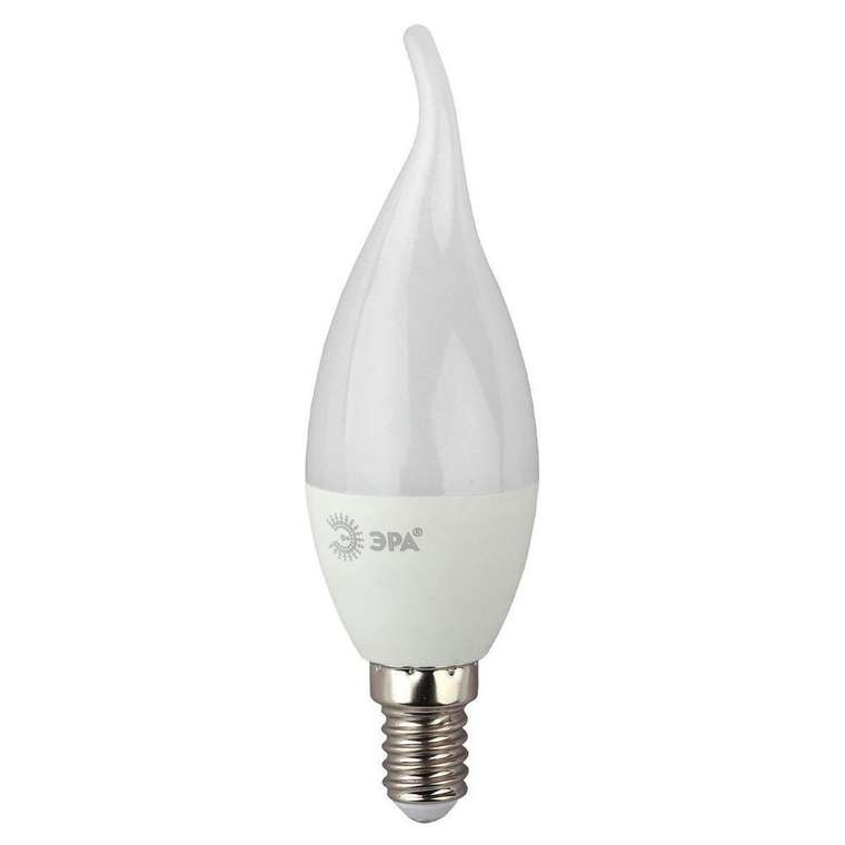 Лампа светодиодная ЭРА E14 10W 2700K матовая LED BXS-10W-827-E14 R Б0051854
