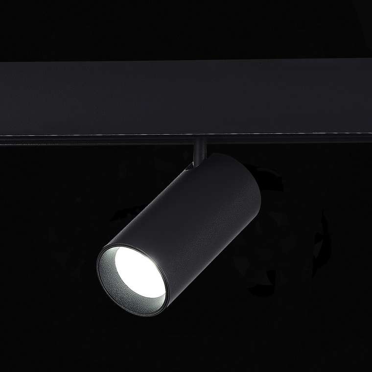 Магнитный трековый светильник SMART Черный LED 1*12W 2700K-6500K 1 080Lm Ra90 36о IP2 SKYLINE 48