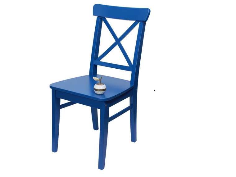 Стул Ингольф синего цвета