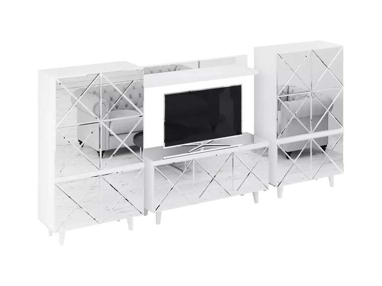 Композиция Kristal 3 с зеркальным фасадом
