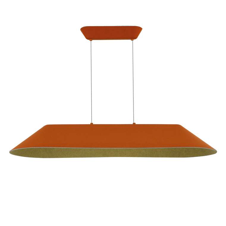 Светильник подвесной ST-Luce Оранжевый,Серый/Оранжевый,Серый LED 1*32W 3000K SENTITO
