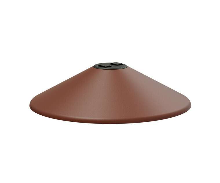 Трековый однофазный светодиодный светильник Сатори терракотовый d32 h9,2 Led 15W (4000K)