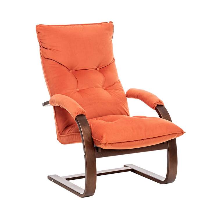 Кресло-трансформер Монако оранжевого цвета