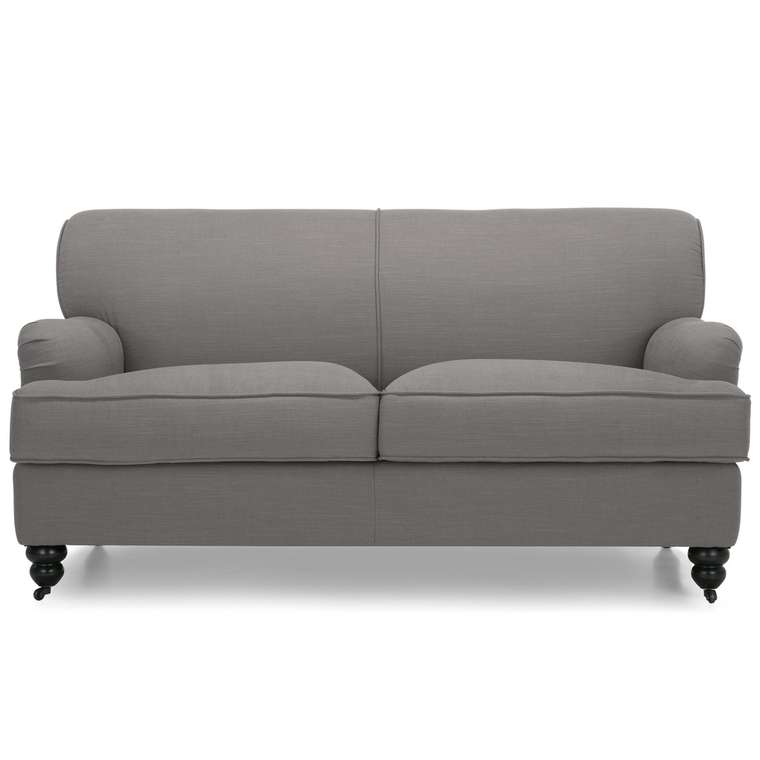 Раскладной диван Orson двухместный серого цвета