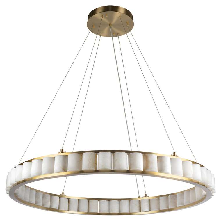 Подвесная люстра Manhattan 10415/1000 (alebastr, цвет белый)