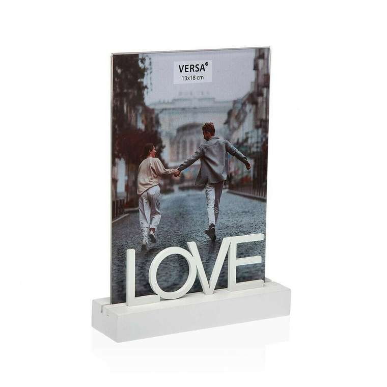 Фоторамка Love Деревянный MDF 4 x 19,5 x 14,5 cm