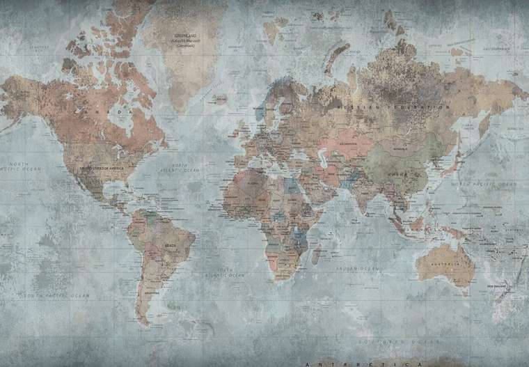 Дизайнерские обои Around the World