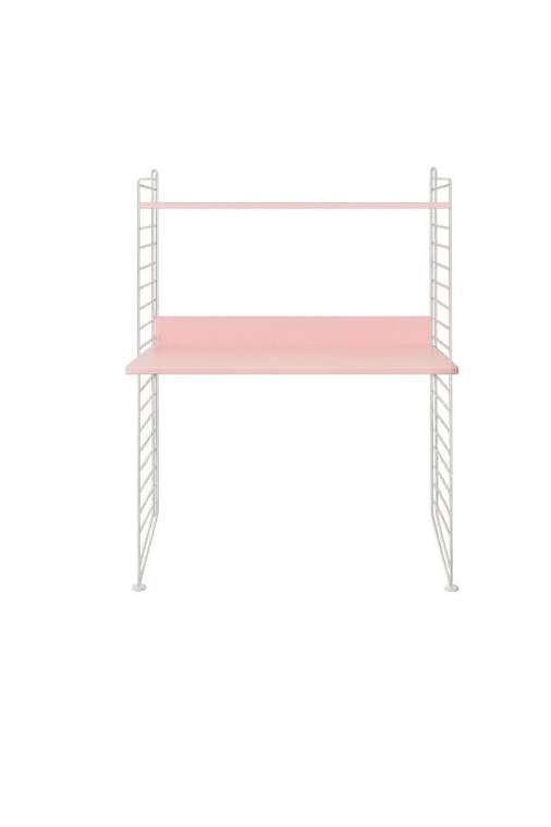 Письменный стол Герда розового цвета