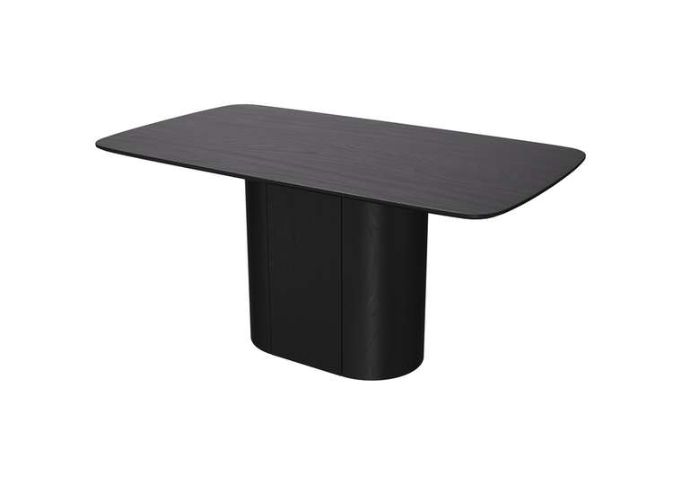 Стол обеденный Type 160 черного цвета