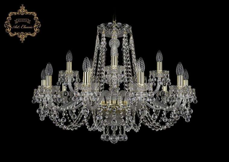 Хрустальная подвесная люстра Art Classic 46327 11.26.10+5.300.Gd.B подсвечник