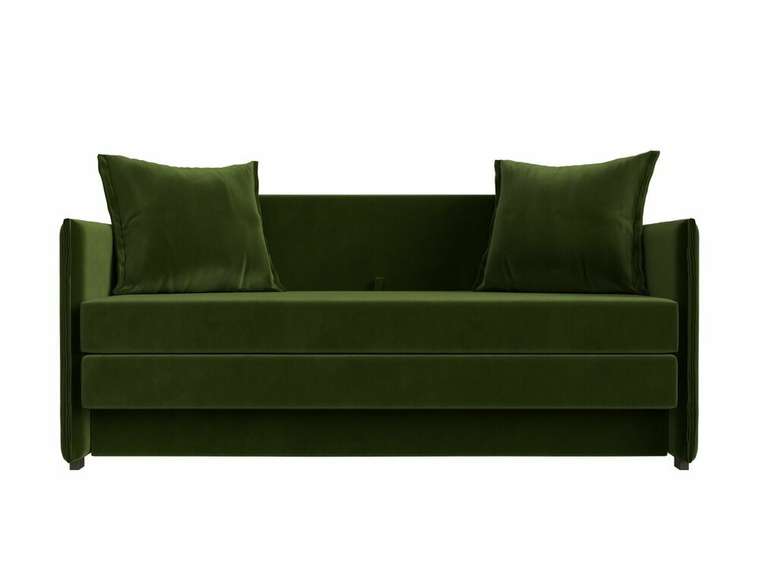 Диван-кровать Лига 011 зеленого цвета