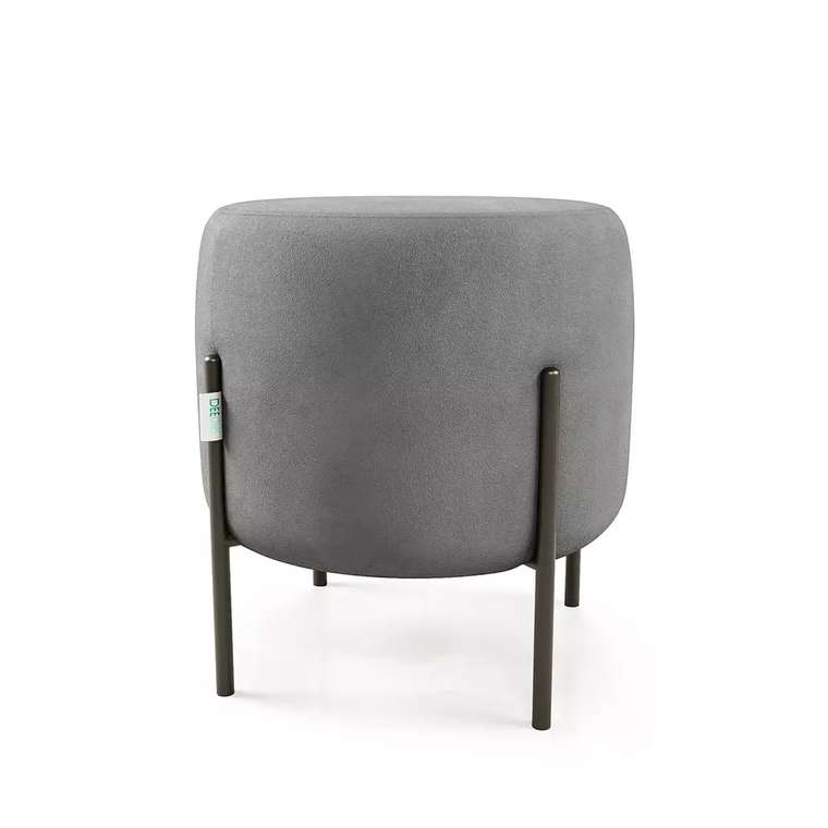  Пуф Маленькая радость серого цвета 