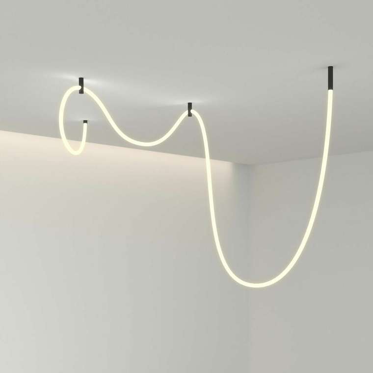 Гибкий неон 336Led 12W IP20 3000K Full light круглый теплый белый, 5 м 24V 12W 336Led 2835 IP20