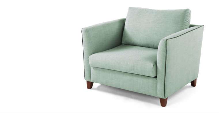 Кресло Bari MT серо-зеленого цвета