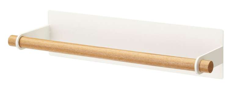 Магнитный держатель для кухонных полотенец Tosca белого цвета