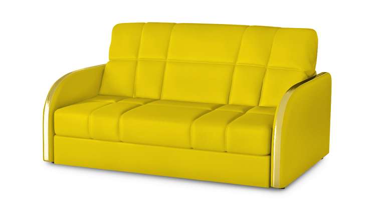 Диван-кровать Пуйл желтого цвета