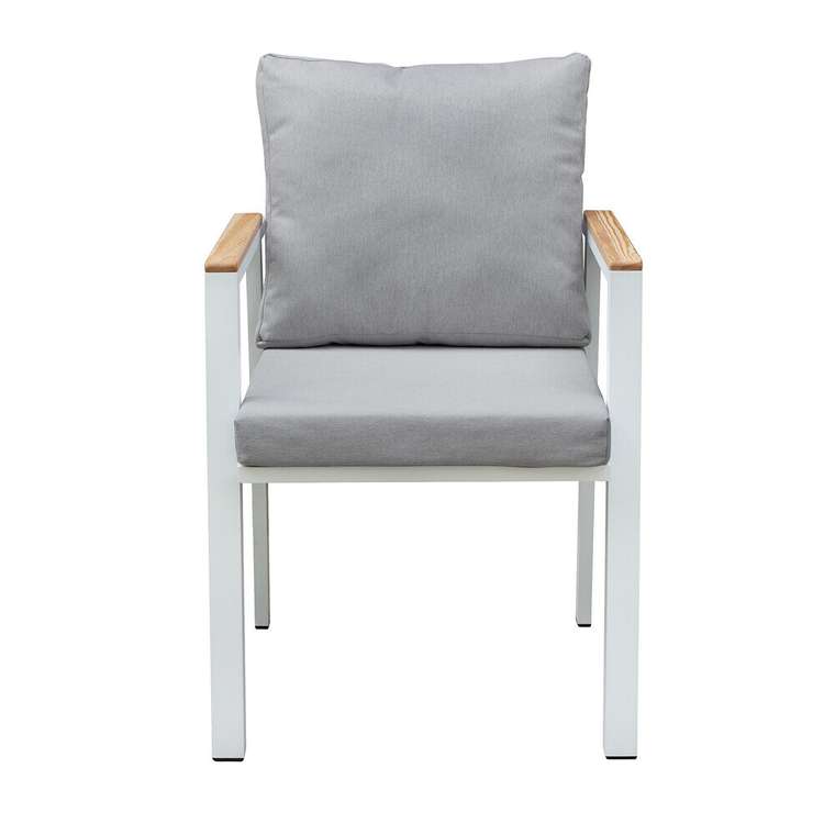 Стул Santorini бело-серого цвета