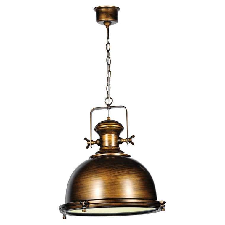 Подвесной светильник бронзового цвета