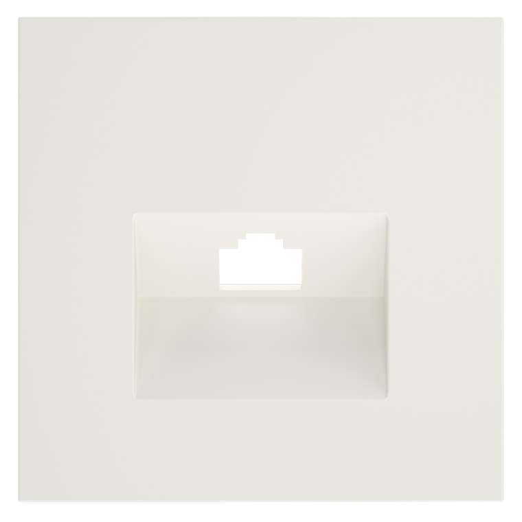 Накладка для розетки компьютерной RJ45 кат.6, S70 (хлопок)