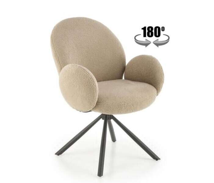 Стул вращающийся K498 капучино цвета