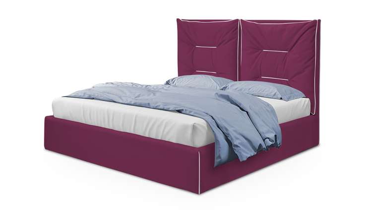 Кровать Миранда 160х200 фиолетового цвета
