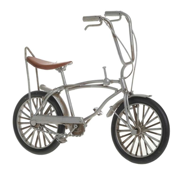 Модель велосипед из металла и пластика
