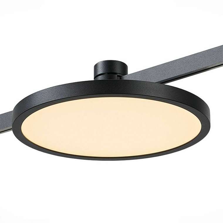 Магнитный трековый светильник FARM Черный LED 1*10W 4000K 500Lm Ra80 120 IP20 D168xH54 FARM