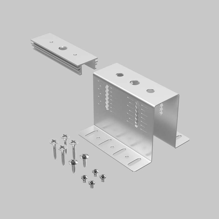 Комплектующие для накладной трековой системы Technical TRA034HCB Accessories for tracks Exility Магнитная трековая система 23мм EXILITY