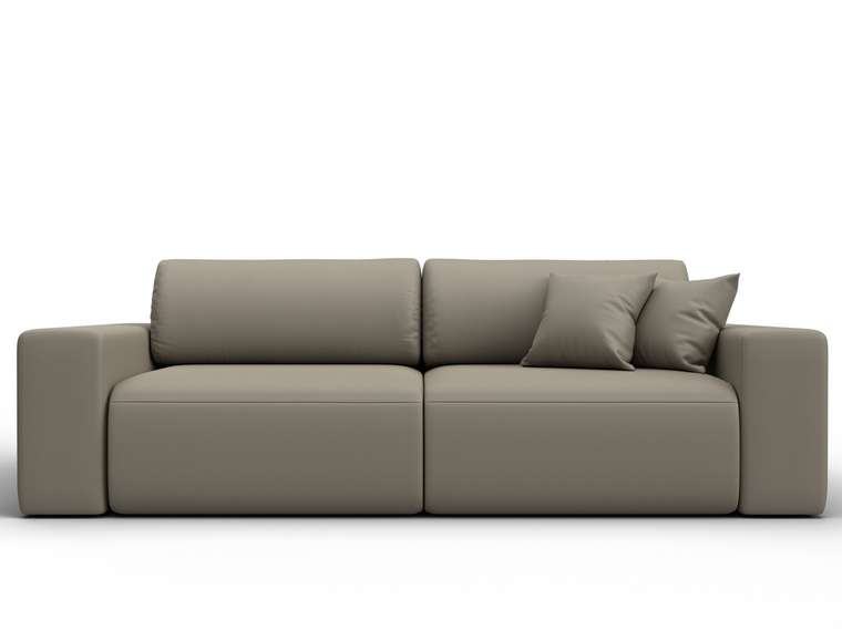 Диван-кровать Лига 036 Классик бежевого цвета (экокожа)