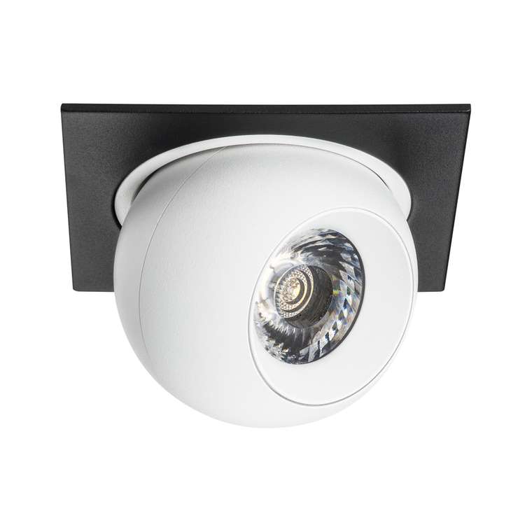 Светильник INTERO LED 9W 850LM 24G ЧЕРНЫЙ/БЕЛЫЙ 3000K (217517+217062)