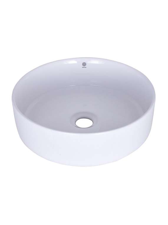 Раковина накладная Orange B09-360W круглая 36 см