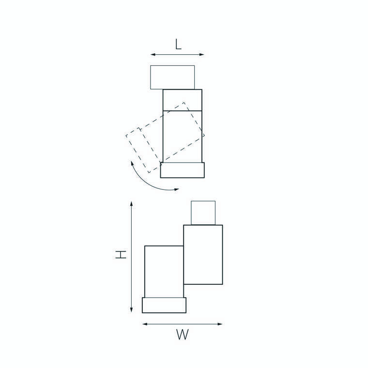 Светильник ILLUMO HP16X1 ЧЕРНЫЙ (592027+051027)
