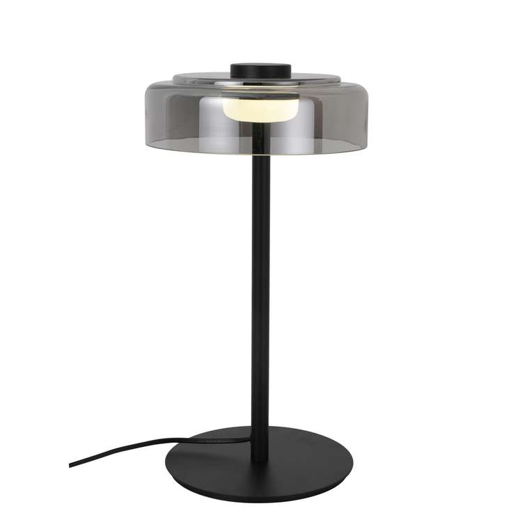 настольная лампа Platta металл, стекло LED*5W, 325LM, 4000K, included, switch