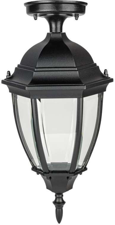 Потолочный светильник уличный IP44 Oasis Light ARSENAL S 91205SA Bl в виде фонаря