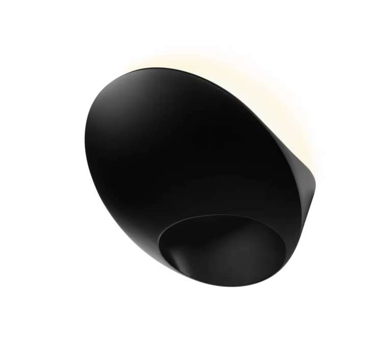 Настенный светильник Light Flux черного цвета