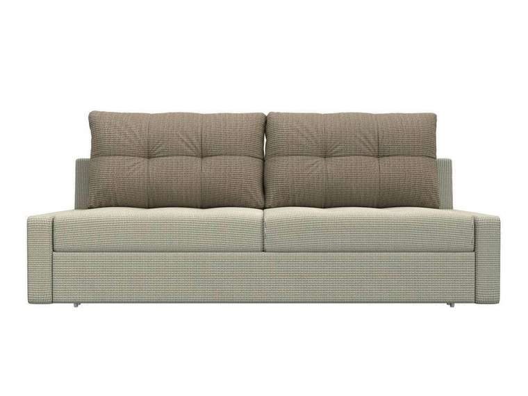 Прямой диван-кровать Мартин светло-коричневого цвета