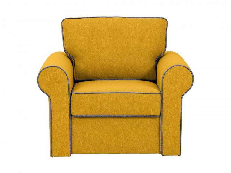 Кресло Murom горчичный цвета 