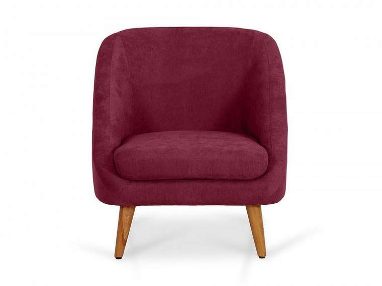Кресло Corsica бордового цвета