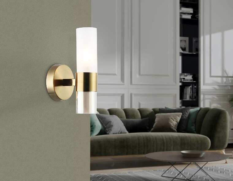 Бра Heigh Light LH55116 (стекло, цвет белый)