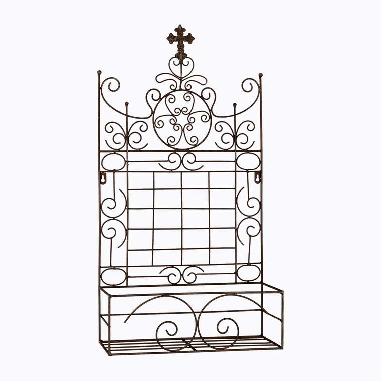 Полка-жардиньерка Пале-Рояль черный антик