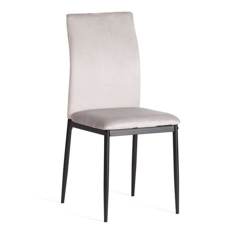 Комплект из четырех стульев Capri светло-серого цвета